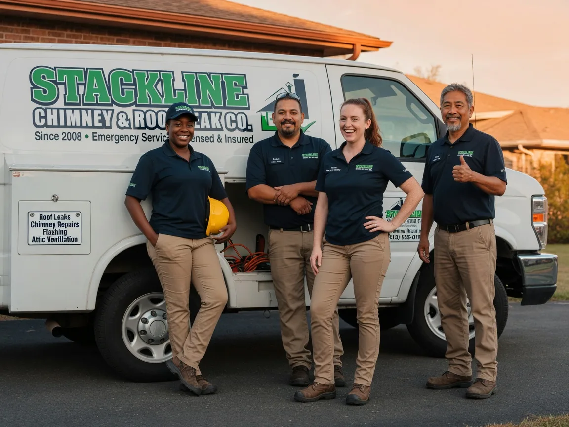 Chimney flashing repair company in Swanton, VT